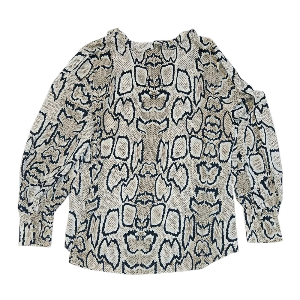 Cabi Serpentine Blouse Brand New Women Large - Picture 3 of 7